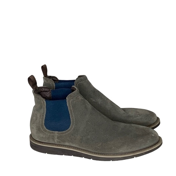 Geox Respira‎ Italian grey suede Chelsea Boot. Size 43 (US 10)